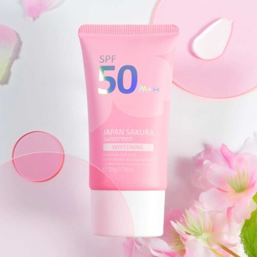 Laikou Japan Sakura Sunscreen SPF 50 PA+++ (50g)