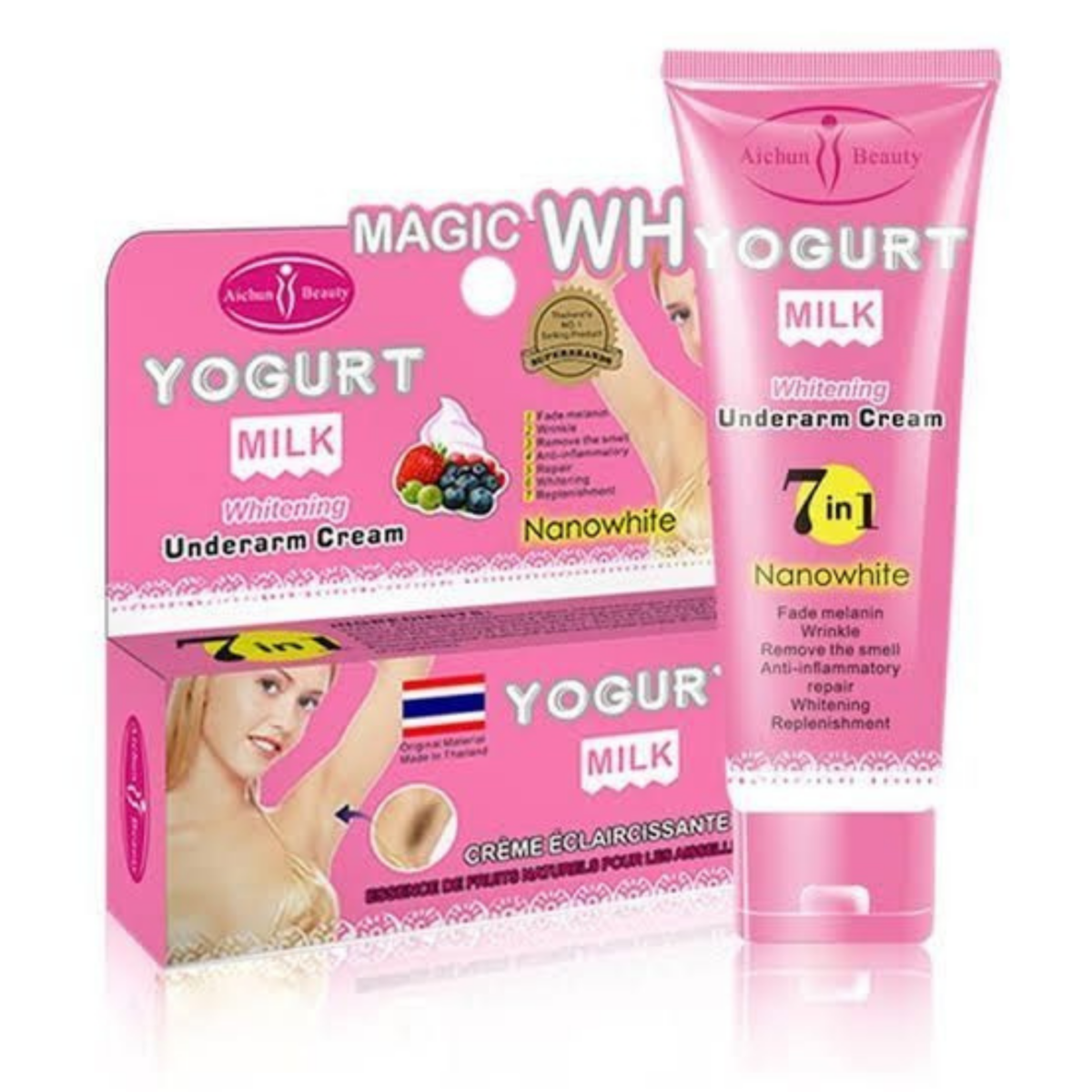 yougurt milk w YOGURT MILK WHITING UNDERARM CREAM