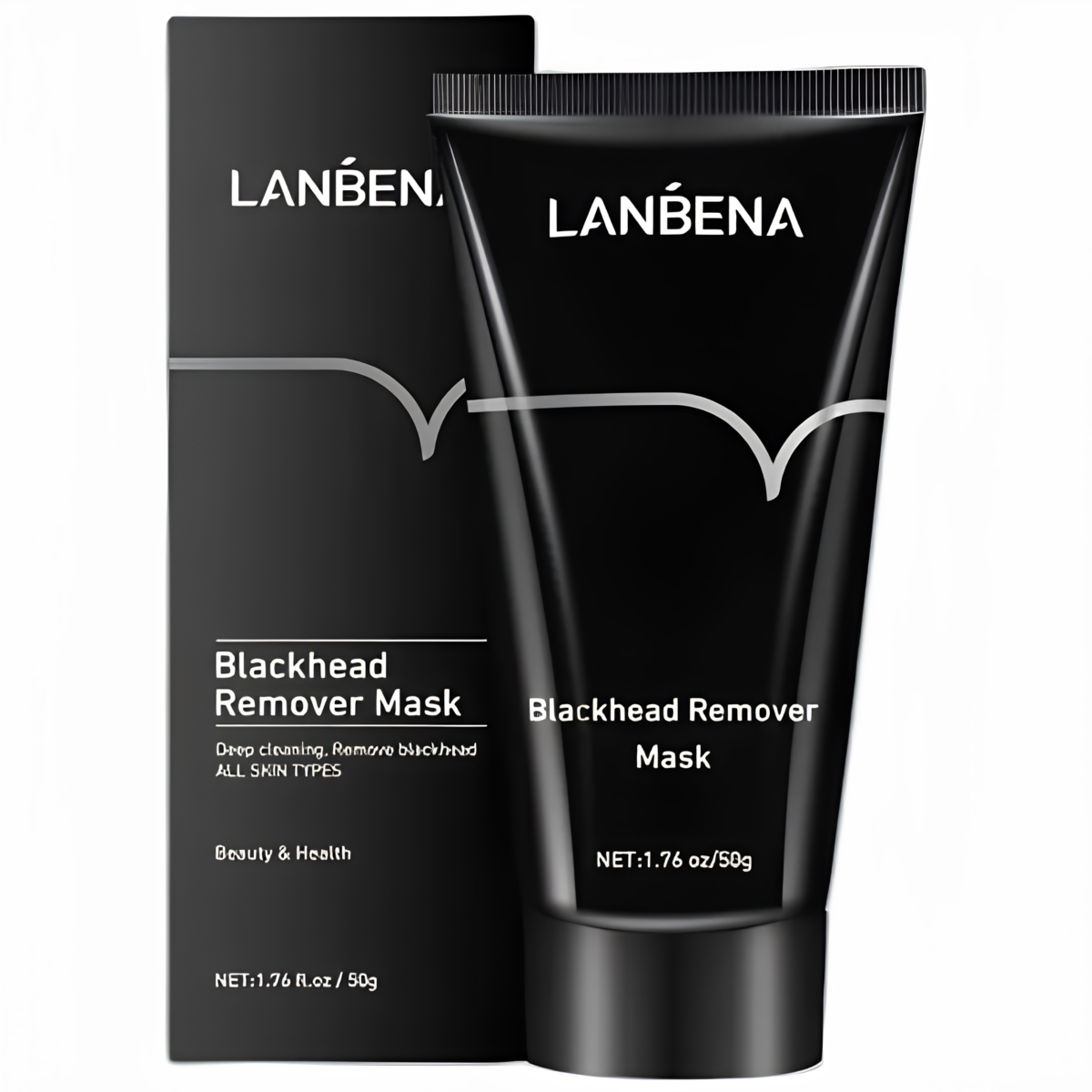 lenbena mask-1 LANBENA Blackhead Remover Mask -50 g 2 pcs